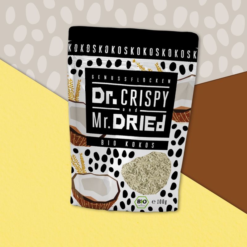 Dr. Crispy & Mr. Dried Bio Kokosblütenflocken - Produktbild