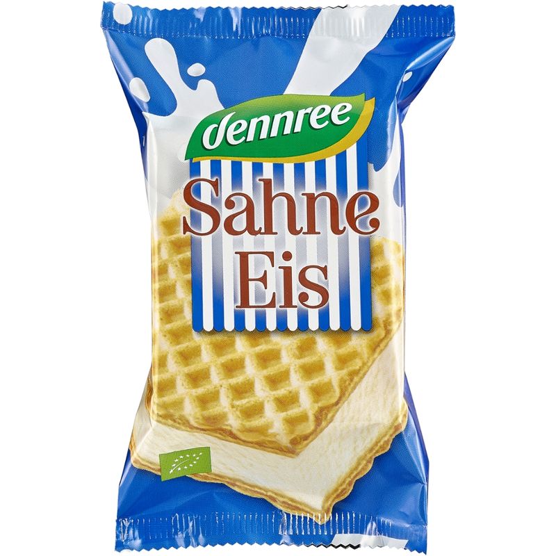 dennree Sahneeis in der Waffel - Produktbild