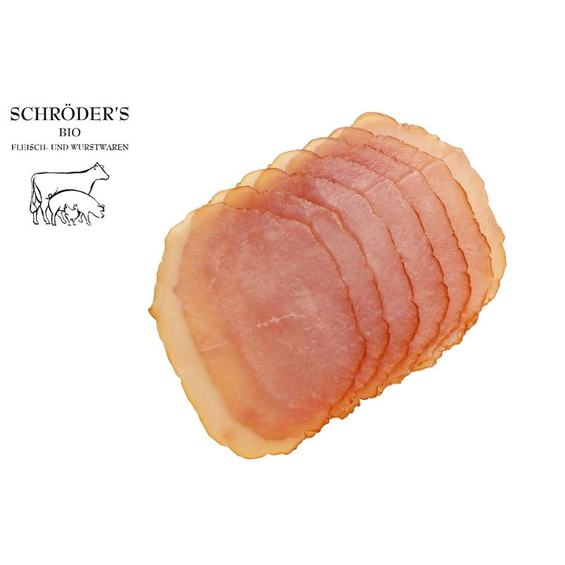 Schröder's Bio Fleisch- und Wurstwaren Putenschinken geräuchert 80 g - Produktbild
