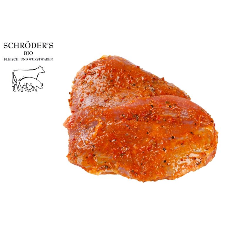 Schröder's Bio Fleisch- und Wurstwaren Putenkeulensteak Mexico ca. 250 g - Produktbild