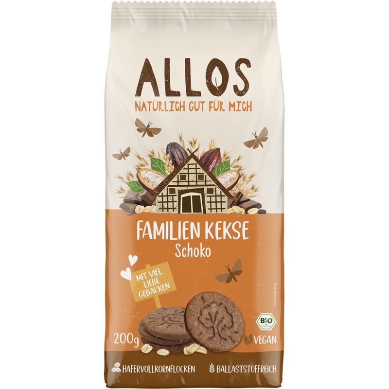 Allos Familienkekse Schoko - Produktbild