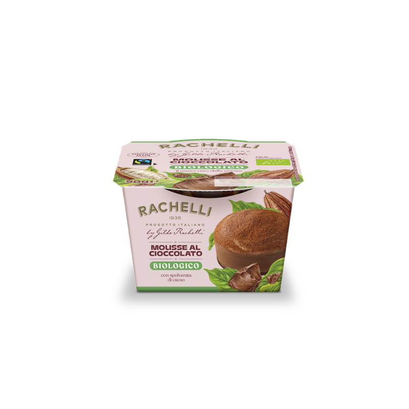 Gildo Rachelli Raffiniertes italienisches Schoko Mousse mit Kakao und Schoko-Sauce, aus Italien - Produktbild