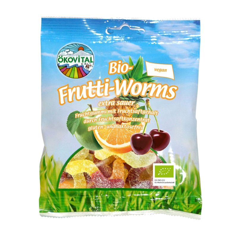 Ökovital Ökovital Bio Frutti Worms - Produktbild