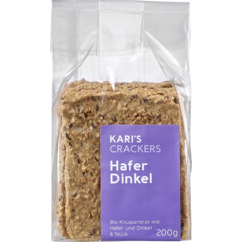 Kari's Crackers Kari's Cracker Hafer/Dinkel - Produktbild