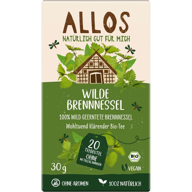 Allos Wilde Brennnessel Tee - Produktbild