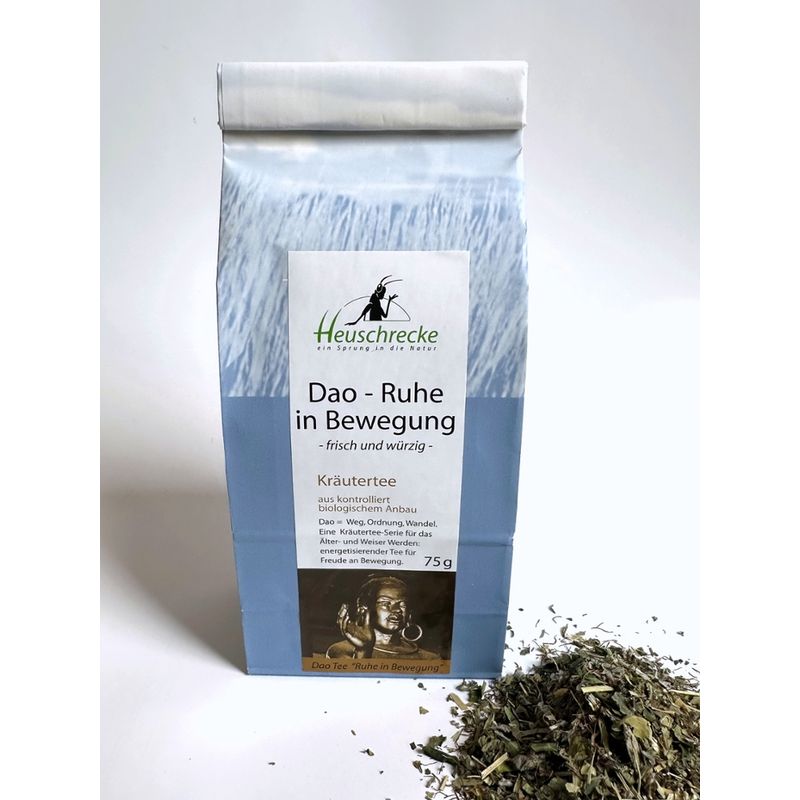 Heuschrecke Dao- Ruhe in Bewegung, Kräutertee, kbA - Produktbild