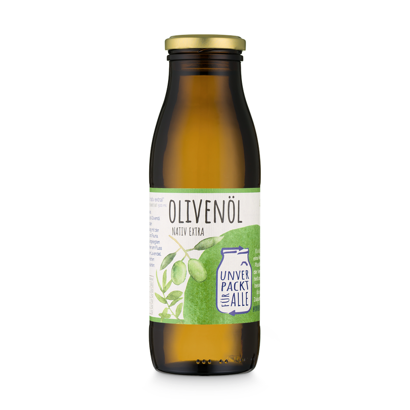 Unverpackt für alle Olivenöl, EG Bio, MMP-Sf, 500ml - Produktbild