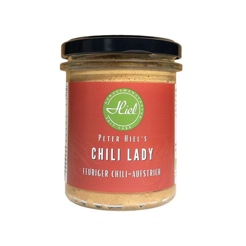 Hiel - Vegetarische Feinkost Chili Lady - Feuriger Chili-Aufstrich - Produktbild