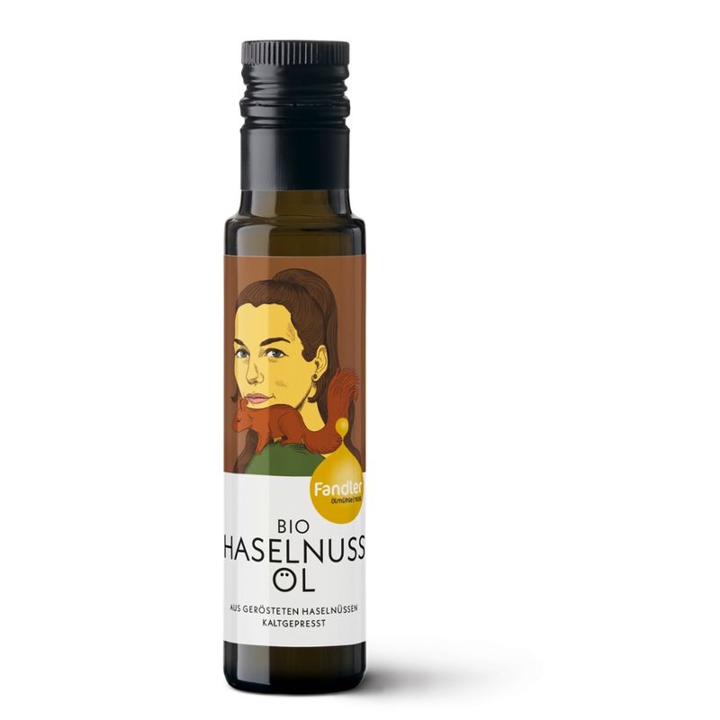 Ölmühle Fandler Fandler Bio-Haselnussöl kaltgepresst, 250 ml - Produktbild