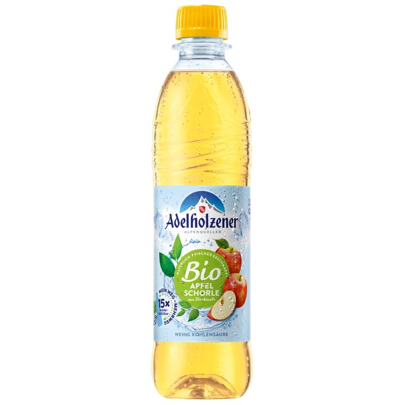 Adelholzener Adelholzener BIO Apfelschorle - Produktbild