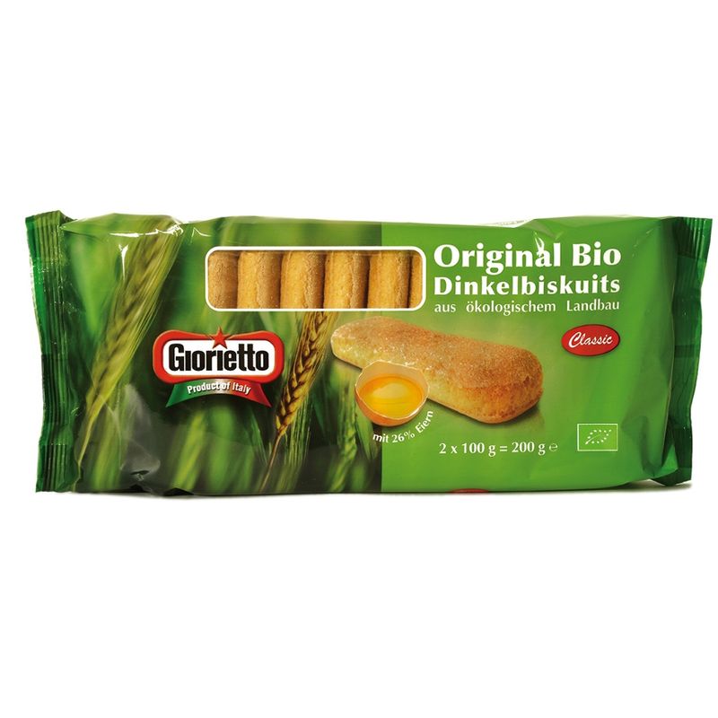 Giorietto Bio Dinkel Löffelbiskuit Classic - Produktbild