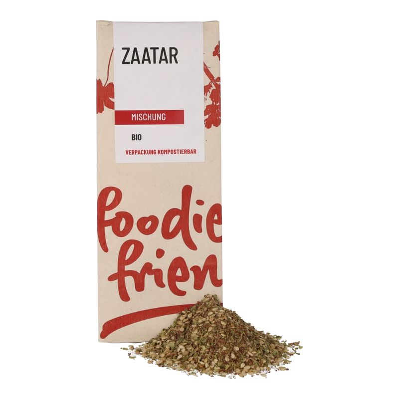 foodie & friends BIO Zaatar in einer kompostierbaren Tüte - Produktbild