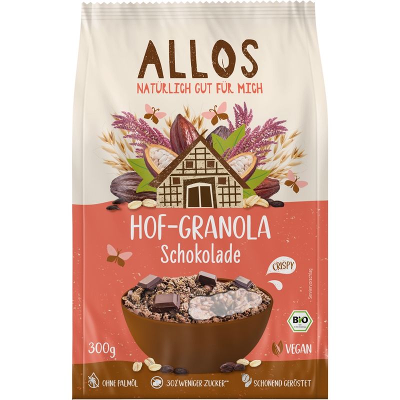 Allos Hof-Granola Schokolade - Produktbild