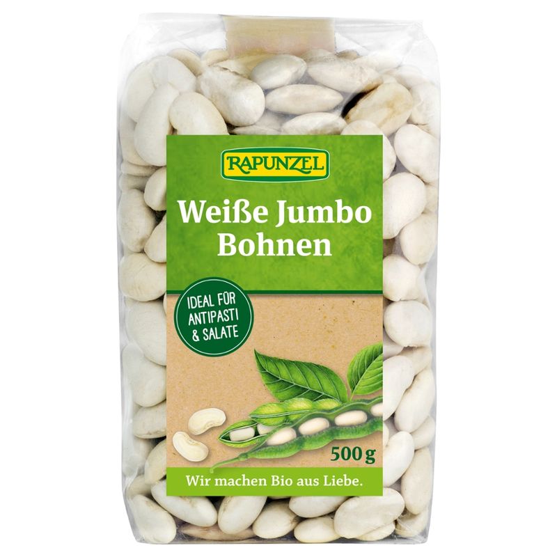 Rapunzel Jumbo-Bohnen weiß - Produktbild