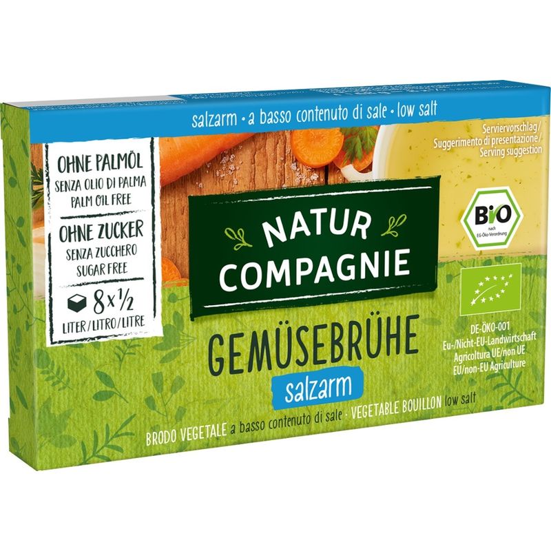 Natur Compagnie Gemüsebrühe salzarm - Produktbild