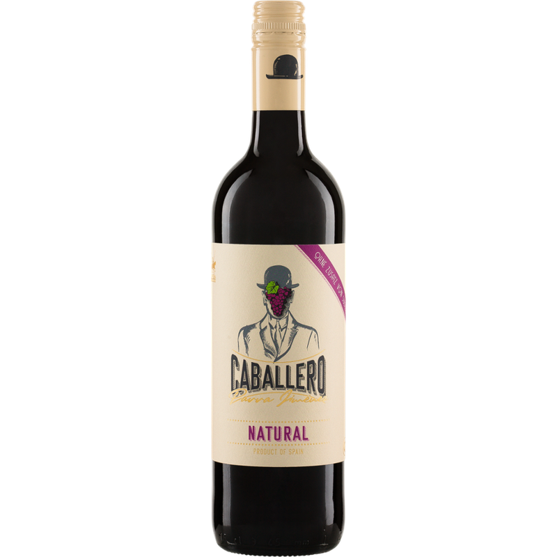 Riegel Erzeugermarken CABALLERO PARRA JIMÉNEZ Tinto Natural La Mancha D.O. ohne SO2-Zusatz - Produktbild