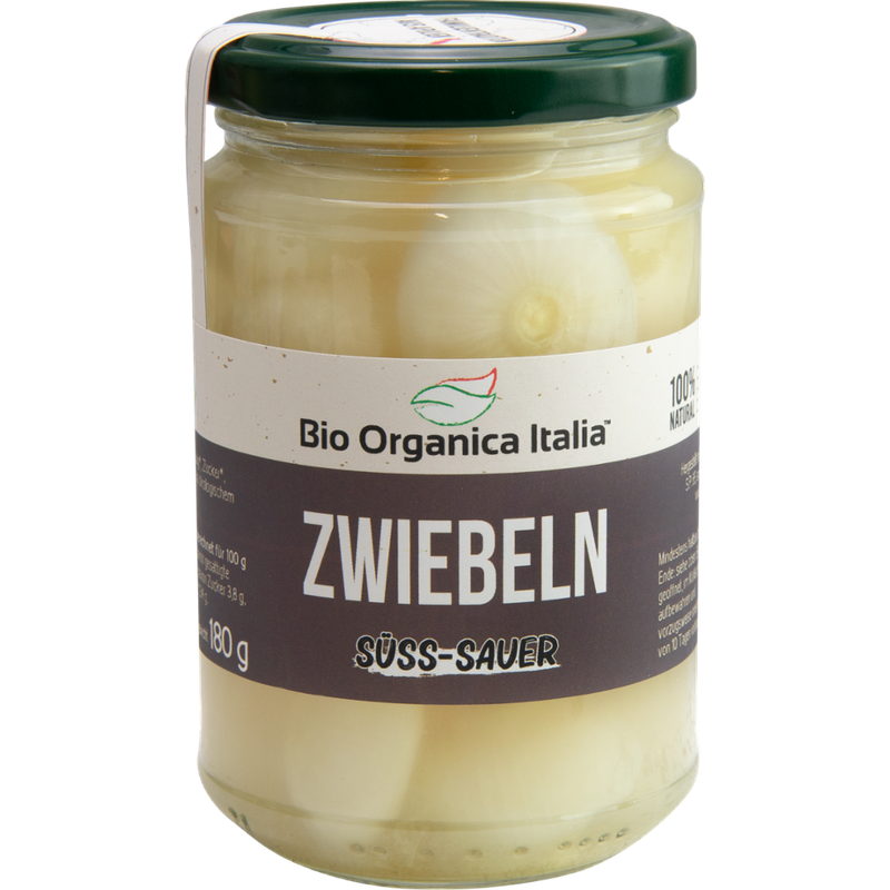 Bio Organica Italia Bio Organica Italia ZWIEBELN süss-sauer 280 g - Produktbild