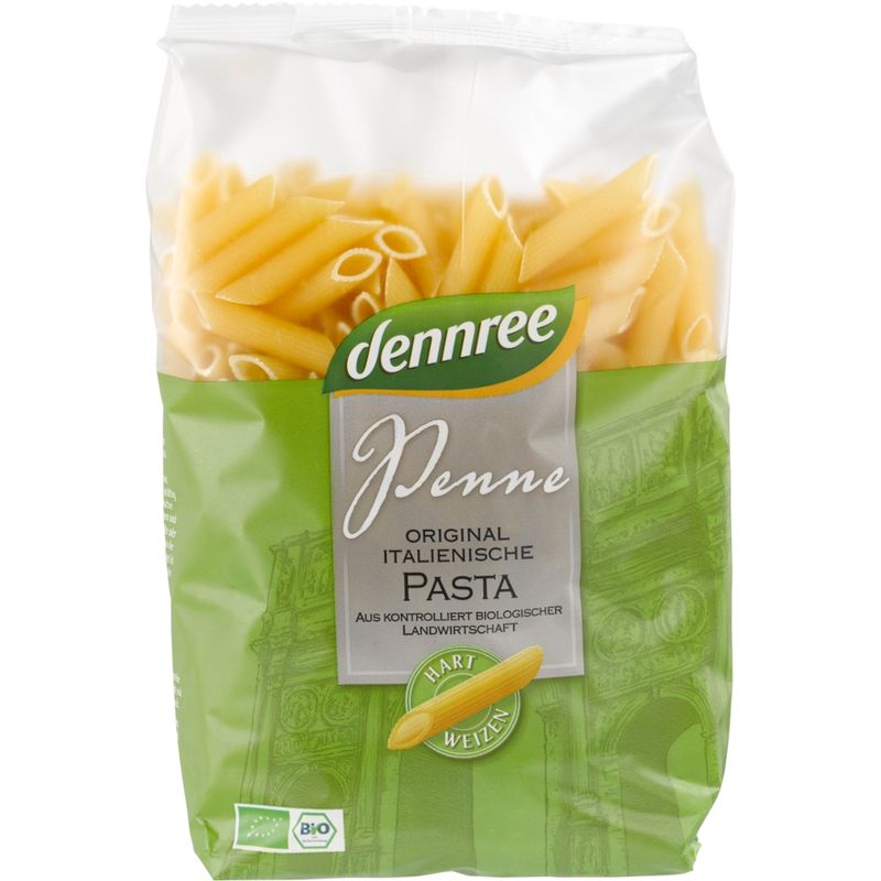 dennree Original italienische Hartweizen-Penne - Produktbild