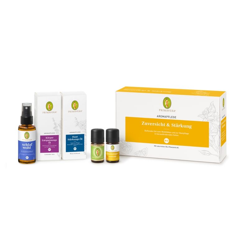 PRIMAVERA Set Aromapflege Zuversicht und Stärkung - Produktbild