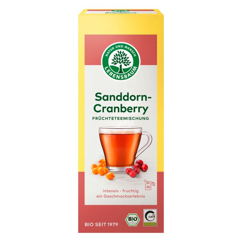 LEBENSBAUM Sanddorn- Cranberry - Produktbild