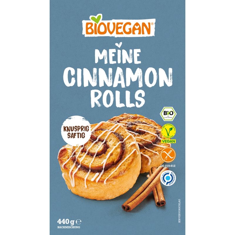 Biovegan Meine Cinnamon Rolls, Bio - Produktbild