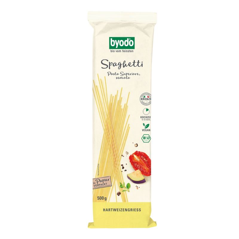Byodo Byodo Spaghetti, semola - Produktbild