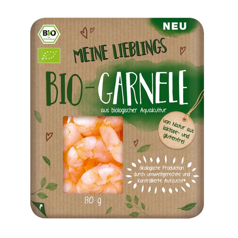 Meine Lieblinge Mein Lieblings Bio-Garnele 4x80g - Produktbild