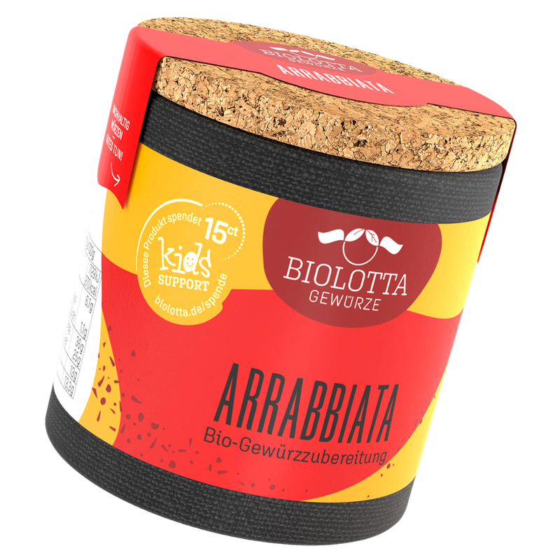 Biolotta Biolotta Korkdose Arrabiata Bio-Gewürzzubereitung - Produktbild