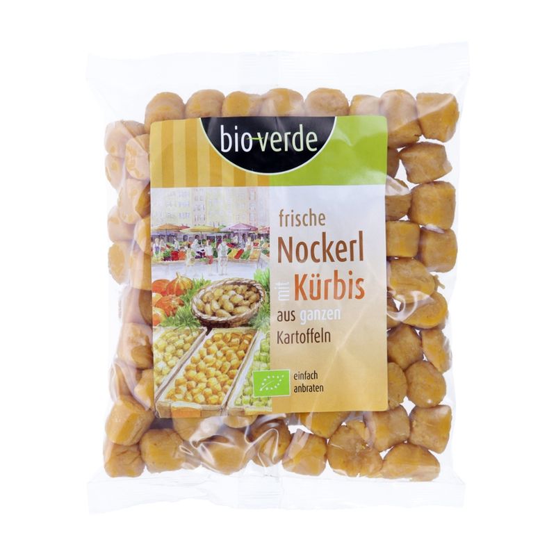 bio-verde Frische Kürbis-Nockerl aus ganzen, gekochten Kartoffeln 400 g - Produktbild