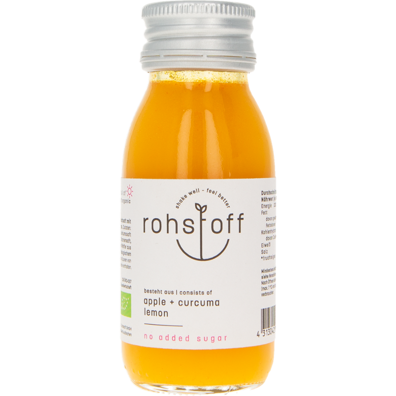 Rohstoff Kurkuma-Ingwer-Zitrone 0,06l - Produktbild
