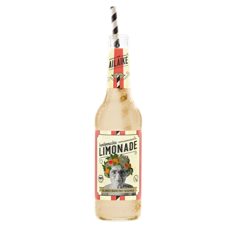 AiLaike Natural Beverages  AiLaike Holunder-Grapefruit Limonade - Produktbild