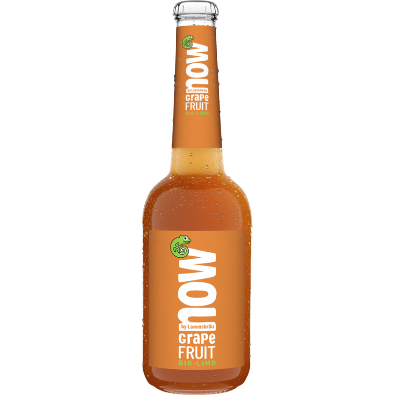 now now Bio Limo Grape Fruit 0,33l - Produktbild