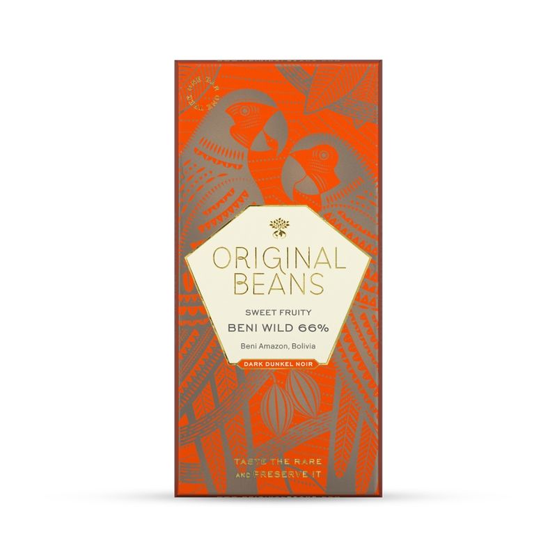 Original Beans Original Beans Beni Wild 66% Dunkelschokolade - Produktbild