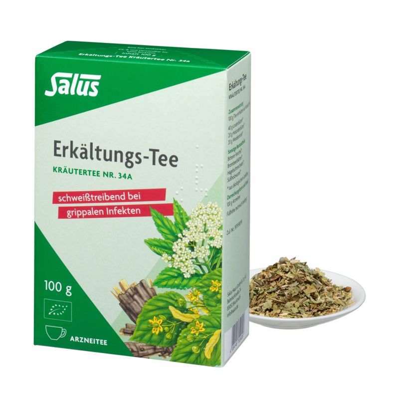 Salus® Erkältungs-Tee Kräutertee Nr. 34A bio - Produktbild