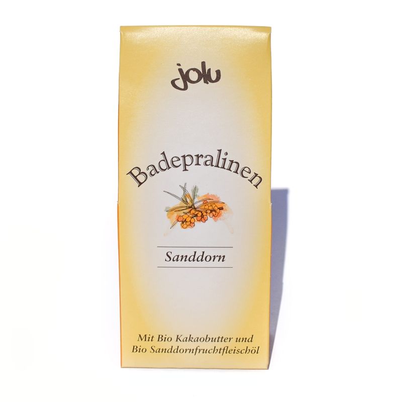 jolu Naturkosmetik Badepralinen Sanddorn - Produktbild
