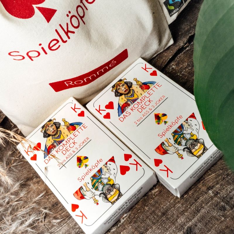 Spielköpfe Spielköpfe - Das Rommé Deck - Das gendergerechte Kartenspiel - Produktbild