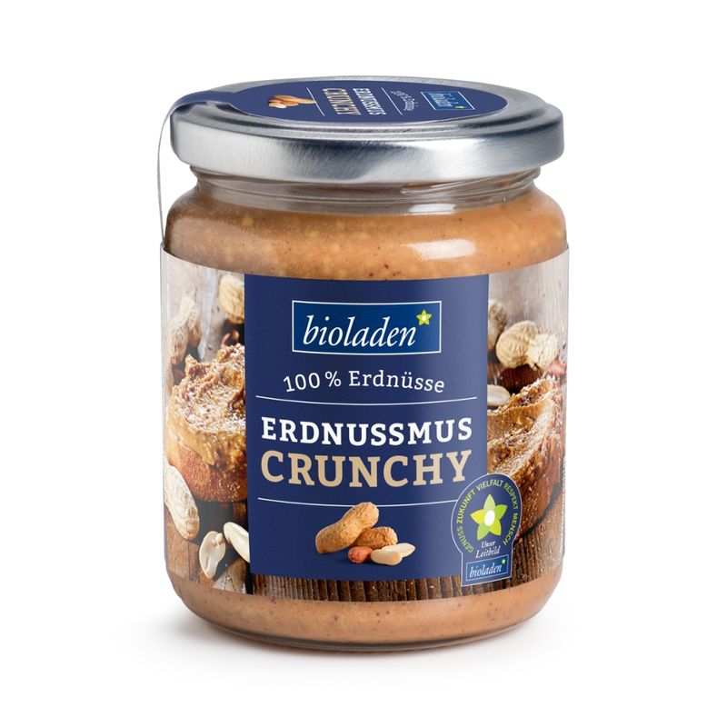 bioladen Erdnussmus Crunchy - Produktbild