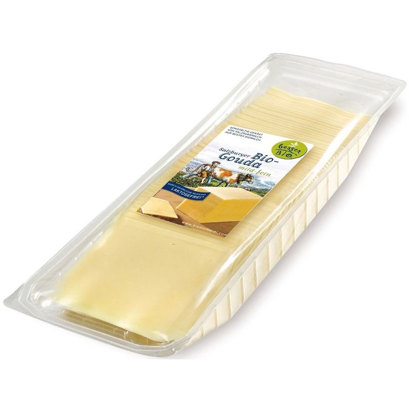 besser Bio. besser Bio. Salzburger Bio-Gouda, 800g GV-Scheiben - Produktbild