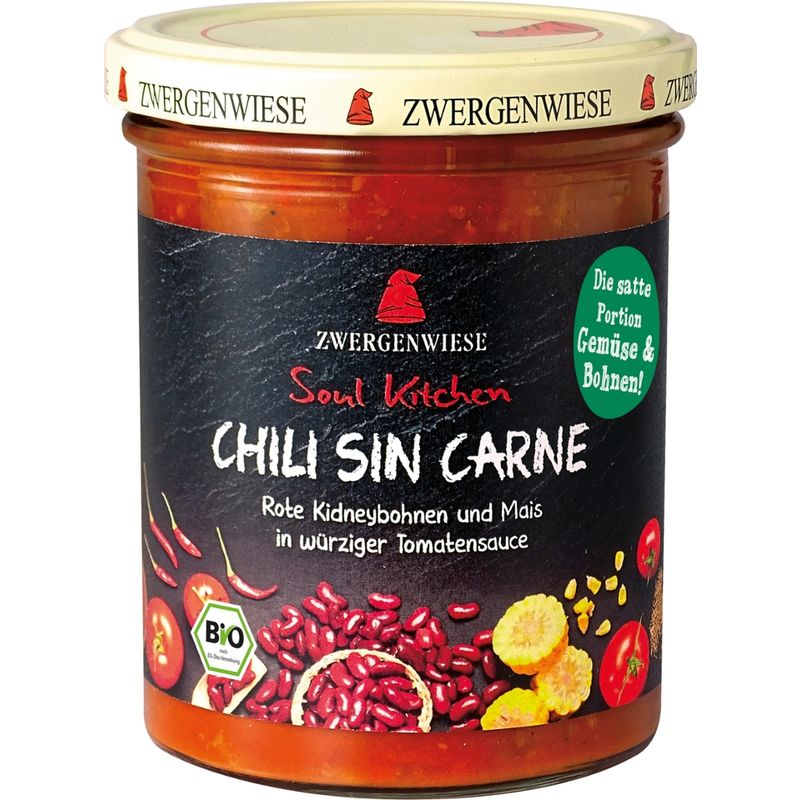 Zwergenwiese Soul Kitchen Chili sin Carne - Produktbild