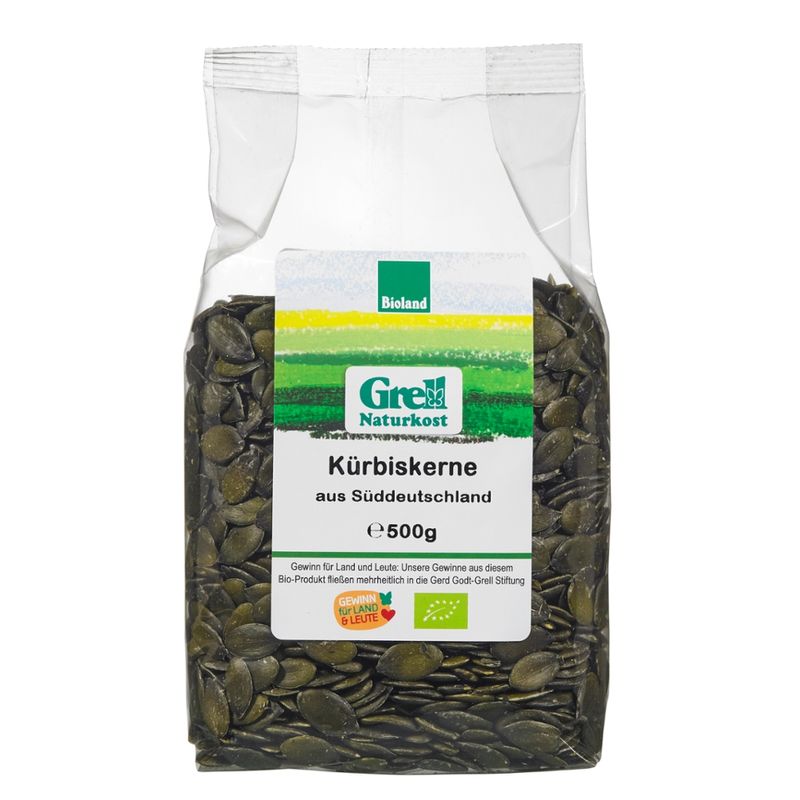 Grell Naturkost Kürbiskerne aus Süddeutschland - Produktbild