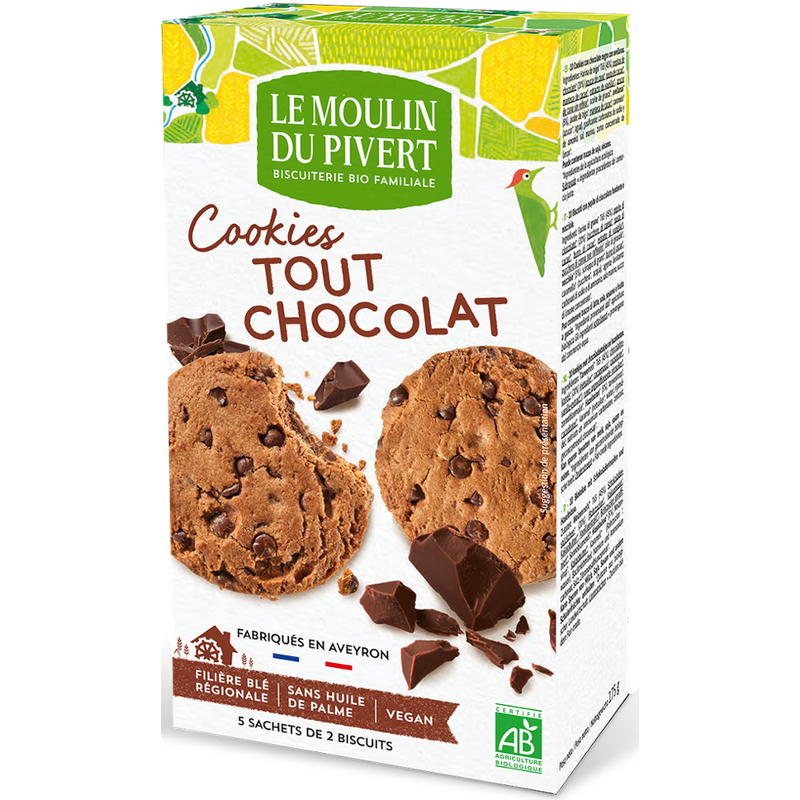 Le Moulin du Pivert Biokekse alle Schokolade - Produktbild