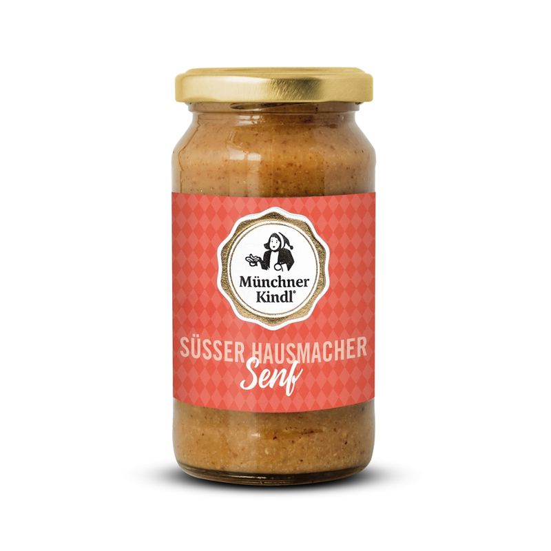 Münchner Kindl Senf Süßer Hausmacher Senf - Produktbild