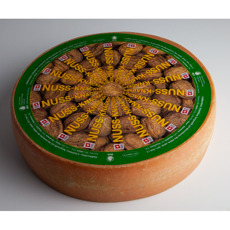 InterCheese 102114_Luzerner Nuss-Knacker "Bio VK", Laib ca. 6 kg - Produktbild