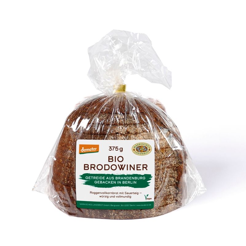 Märkisches Landbrot Brodowiner 375g - Produktbild