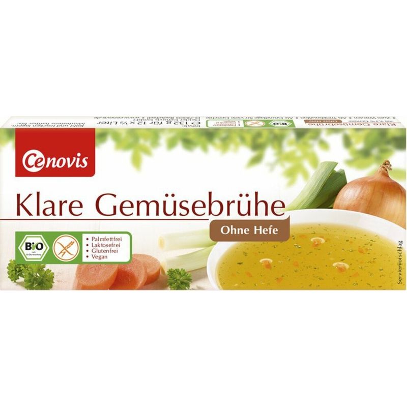 Cenovis Klare Gemüsebrühe hefefrei - Produktbild