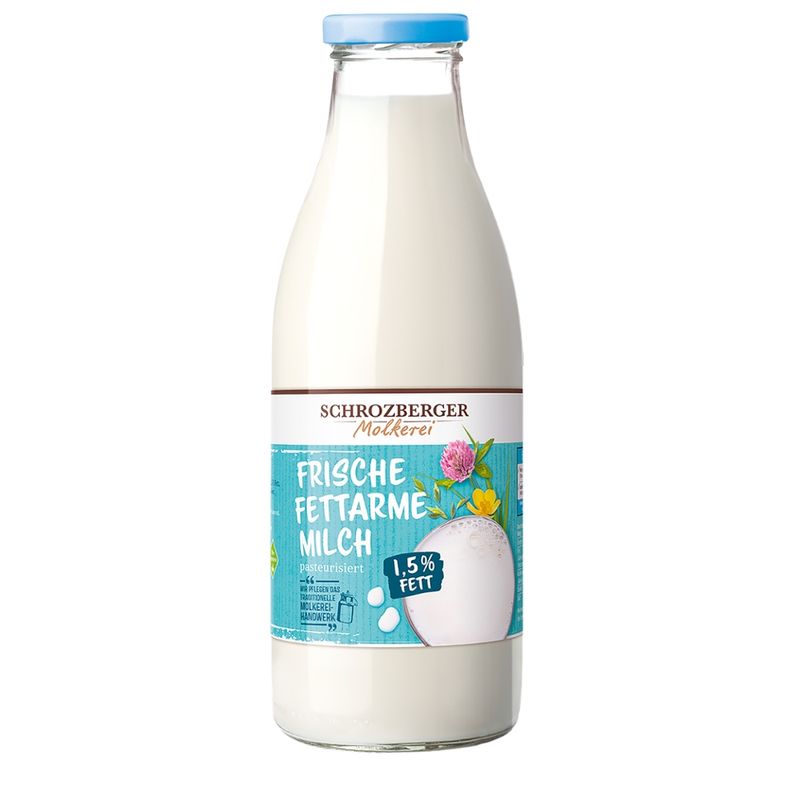 Schrozberger Molkerei Molk. Schr. FM 1,5% 1ltr. RF_70 VLOG - Produktbild