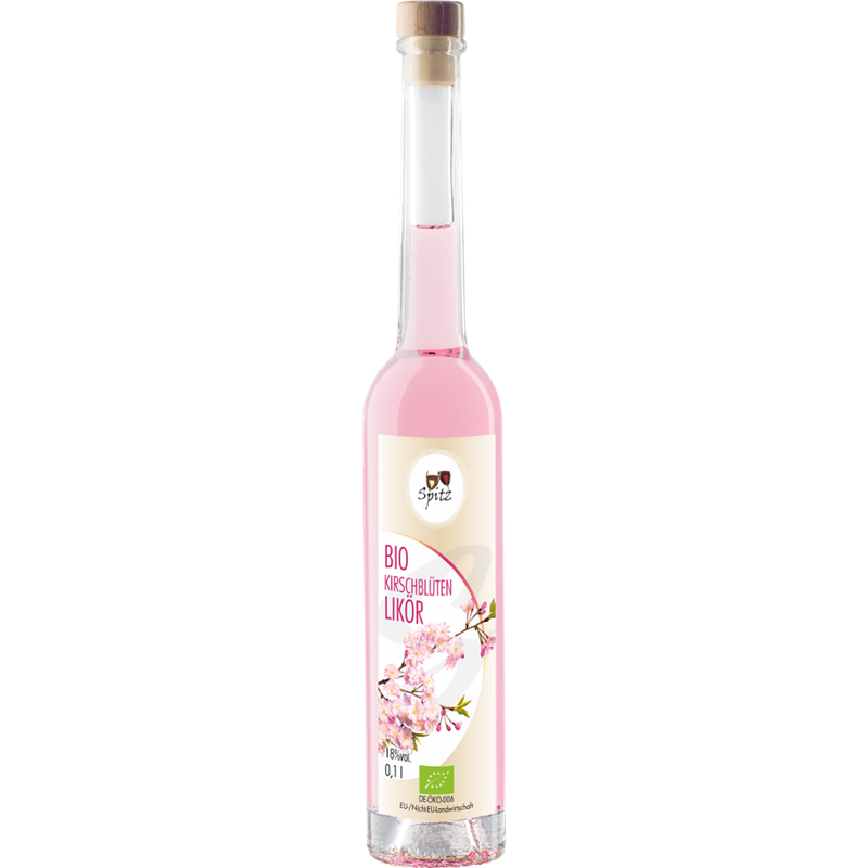 Spitz BIO Kirschblüten Likör 0.1 l, 18 vol% - Produktbild