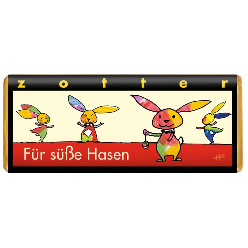 Zotter Schokolade "Für Süße Hasen" - Schokobiene - Produktbild