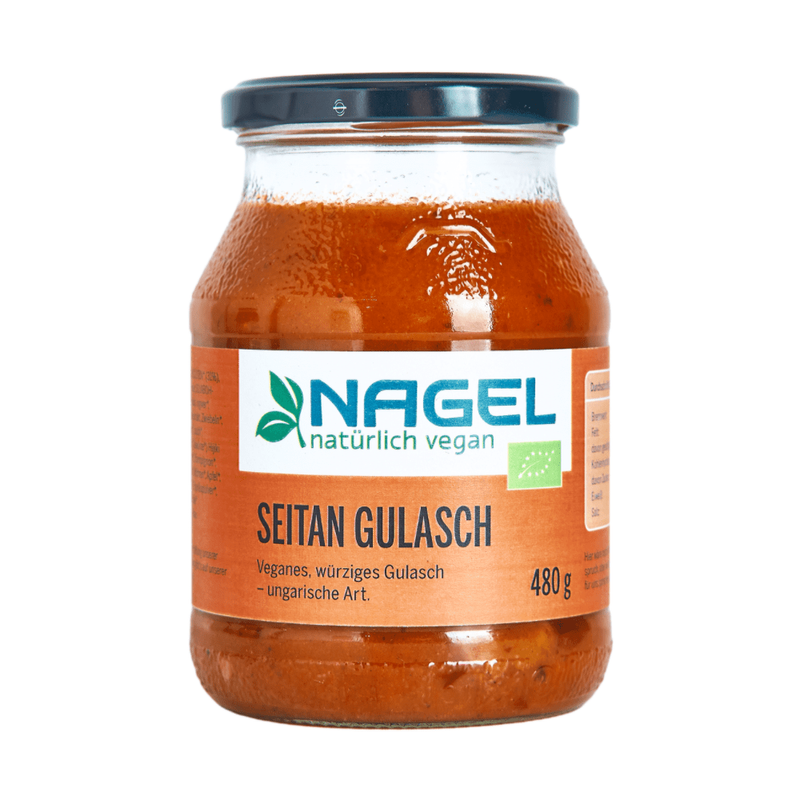 NAGEL Seitan Gulasch 480g Mehrweg Glas - Produktbild