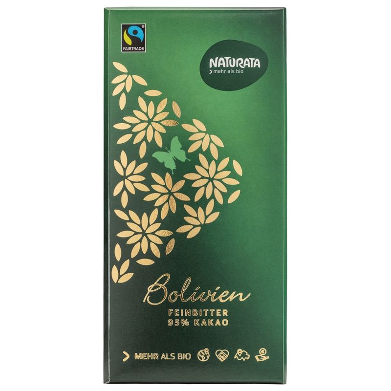 NATURATA Bolivien Feinbitter 95% - Produktbild